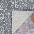 thumbnail image 4 of Couristan 2.25' x 11.75' Black and Gray Outdoor Rectangular Area Throw Rug Runner, 4 of 4