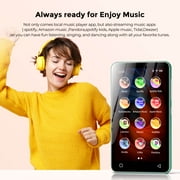 Innioasis 160GB MP3 Player with Bluetooth and WiFi, Music Player 4 MP4 MP3 Player for Kids with Parental Controls (Green White)