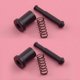 thumbnail image 1 of New 2 Sets Throttle Knob Lock Pin Stopper Spring Fit for Chinese Chainsaws 4500 5200 5800 MT-9999, 1 of 5