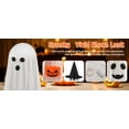 thumbnail image 3 of Halloween Decorations Indoor Outdoor, 2 Pack Light Up Spooky Ghost with Pumpkin Halloween Tabletop Decor, Indoor Cute Party Ghosts Decorations for Table/Home/Room/Fireplace/Kitchen/Porch/Yard, 3 of 9