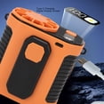 thumbnail image 4 of Ventilador De Cintura Portátil, Ventilador De Cintura Con Clip De Correa De 10 Velocidades Con Luz LED Para Trabajo De Viaje Al Aire Jardinería, 4 of 7