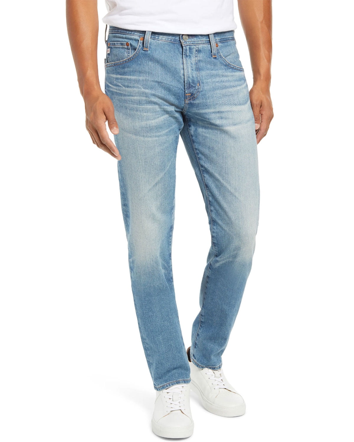 AG Mens Tellis Slim Fit Jeans 28 Blue 