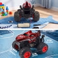 thumbnail image 6 of YCFUN Remote Control Car for Boys, RC Monster Truck Toys for Kids with 360° Stunt Spins & Music and Lights, RC Toy Gift for Boys & Girls (Red), 6 of 7