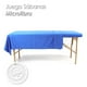 thumbnail image 4 of Juego de Sábana de Microfibra La Nueva Perla Azul Rey para Camilla de Masaje Spa, 4 of 8
