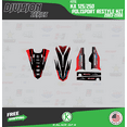 thumbnail image 3 of Kalair GFX Graphics Kit for Kawasaki KX125 POLISPORT RESTYLE (2003-2008) Division Series, 3 of 5