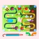thumbnail image 3 of Maze Puzzle de Rompecabezas de de Tablero de Laberinto para Niño C, 3 of 9