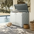 thumbnail image 2 of UBesGoo 260-Gallon Outdoor Storage Deck Box, HDPE Patio Storage Chest for Garden Tools & Cushions, 2 of 8