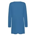 thumbnail image 5 of Fall Cardigans for Women 2025 Lightweight Long Sleeve Open Front Casual Long Cardigan with Pockets Outerwear, 5 of 6