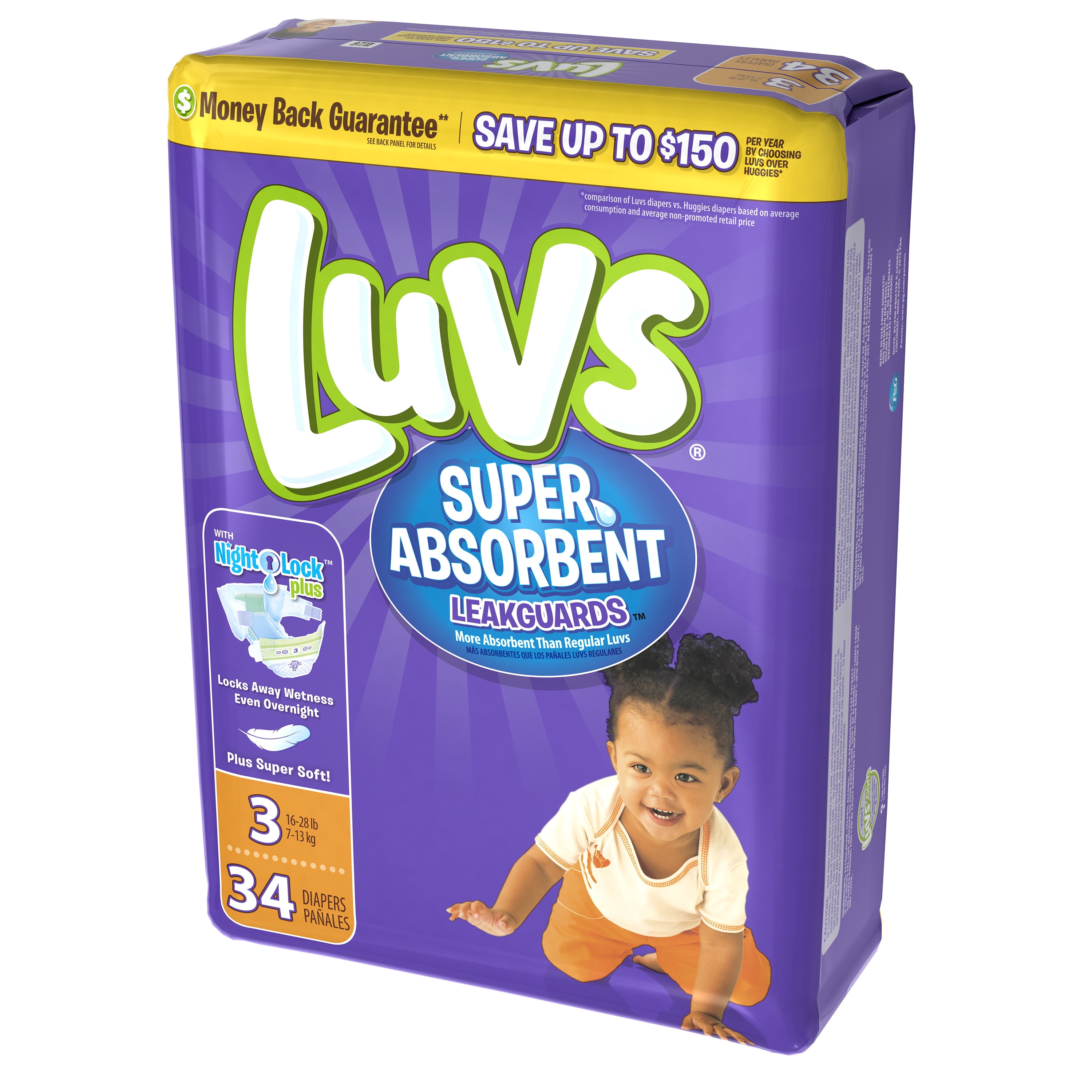 luvs super absorbent