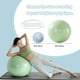 thumbnail image 2 of 55CM YR Ejercicio Ball, Yoga Anti-explosión y Antideslizante Ball para Pilates y Fisioterapia, Verde, 2 of 7