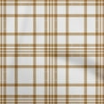 thumbnail image 1 of oneOone Polyester Spandex Brown Fabric Tartan Dress Material Fabric Print Fabric By The Yard 56 Inch Wide, 1 of 4