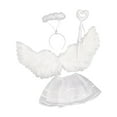 thumbnail image 2 of Disfraz de hada para niñas Salvador Halloween Cosplay Diadema con alas de Ángel Varitas Vestido S, 2 of 10