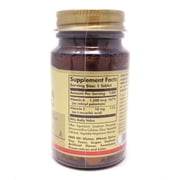 Solgar Dry Vitamin A 1500 mcg (5000 IU) Tablets - 100 ct