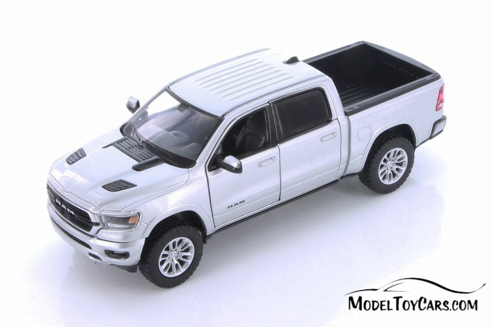 Dodge Ram 1500 Double Cabine Pick-Up 2019 Silver WELLY 1:24 WE24104S Model 