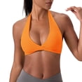 thumbnail image 1 of Women's Solid Color Four Rows Adjustable Wireless Bra Seamless Back Shaping and Breast Collection Yoga Sports Bras for Women, 1 of 6