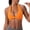 Orange, variant on Women's Halter Neck Seamless Bra,Solid Color Yoga Push-Up Bra,Removable Pads Backless Side Support Supportive Daily Wear Workout Bra Black XXL