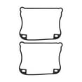 thumbnail image 3 of 17042-92 Rocker Box Gasket Kit Steel Base Gaskets for 1992-1999 Harley Evolution 1340cc Big Twin, 3 of 5