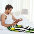 thumbnail image 5 of Honiee Lemons on Striped for men - a sleek fusion of Straight Pajama Pants, versatile Lounge Pants, and cozy Sleepwear, all rolled into one-Small, 5 of 6