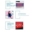 thumbnail image 6 of Accordion 17-Key 8 Bass Small Accordion Musical Instrument for Beginner Birthday Gift, 6 of 7