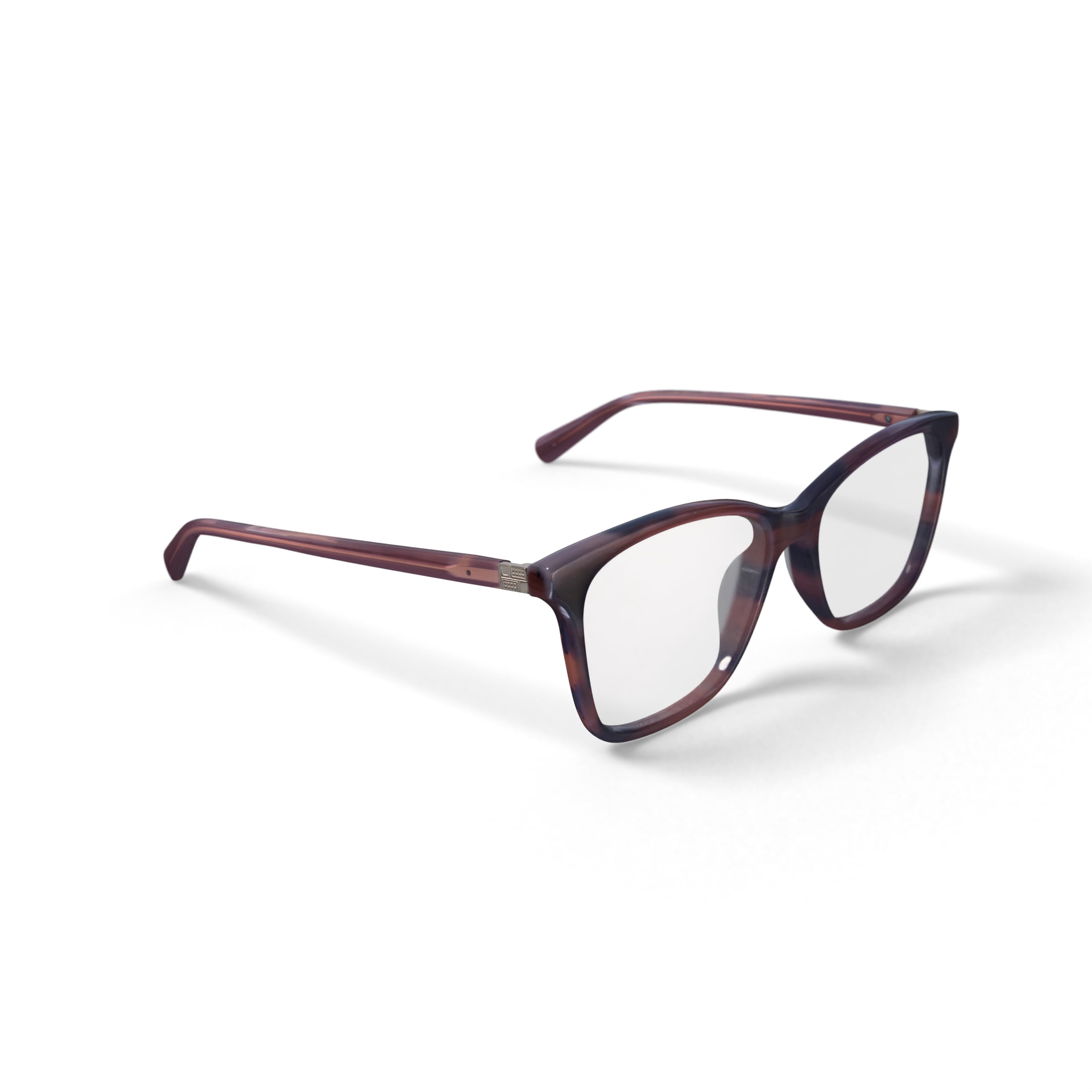 Walmart Women's Shelby Square Prescription Eyeglasses with Case, Brown Gradient