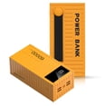 thumbnail image 1 of Power Bank Pila Batería Recargable Kimhi Carga Super Rapida 60000mah Pd20w Portatil Color Amarillo Con 4 Puertos Usb Y 1 Tipo C Bidireccional Cargador Para Celular Tablet Banco De Energia Pantalla Led, 1 of 5