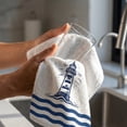 thumbnail image 5 of Yakvarog Nautical Kitchen Hand Towels, Soft Touch & Highly Absorbent Quick Dry Towel, 16" x 24", Durable Breathable Hand Towels for Wiping Cups, Dishes, Countertops, Summer Home Decor, 5 of 7