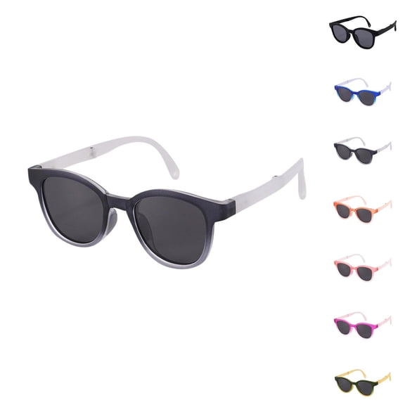 Auroural 2-12 Years Kids Sunglasses Girls Boys Folding Gradient Sunglasses for Children Boys and Sunshade and Sun Protection Fashionable and Trendy Sunglasses and Glasses