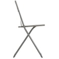 thumbnail image 2 of Lafuma Balcony II Colorblock Steel Patio Chair, Titane Gray, Set of 2, 2 of 9