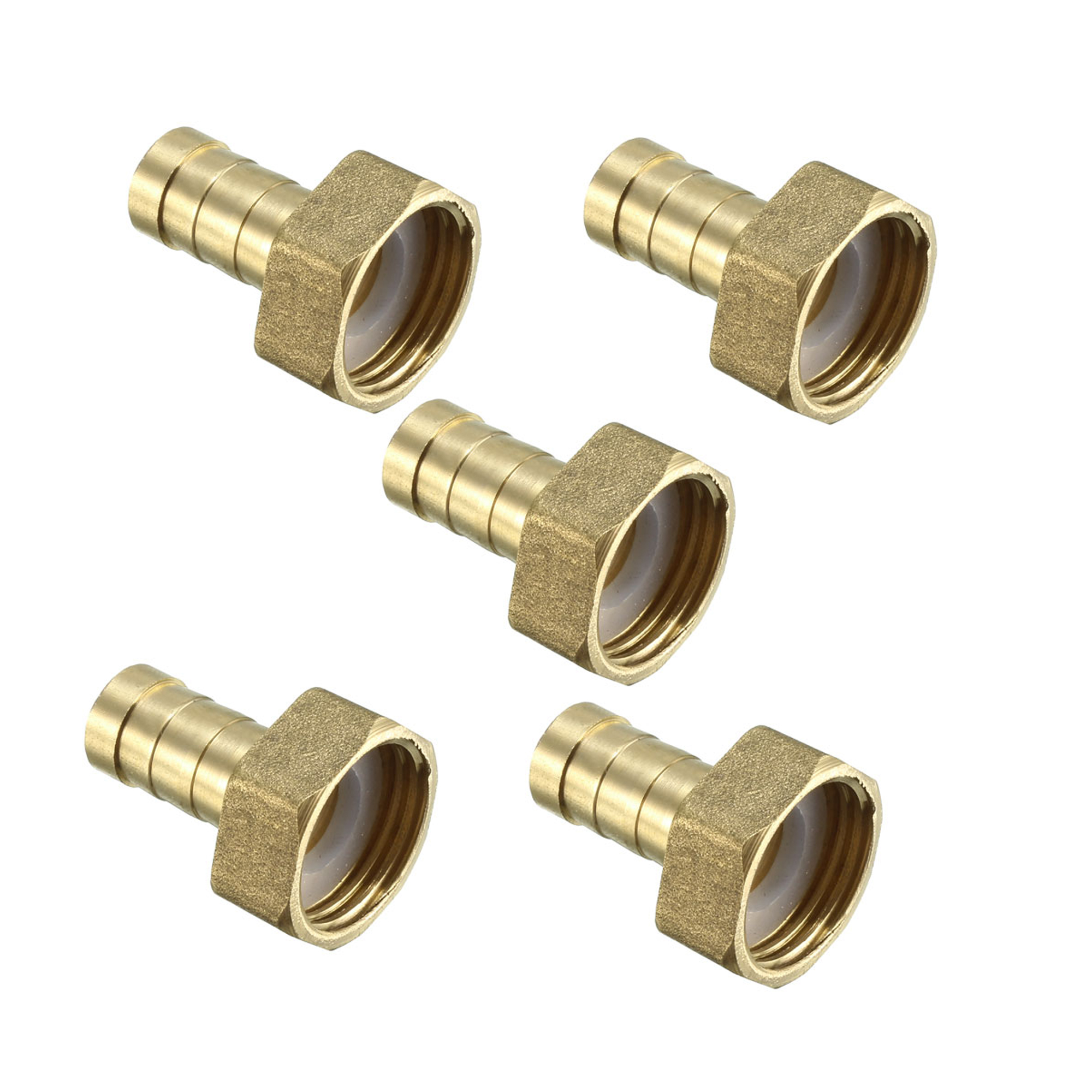 Brass Barb Hose Fitting Connector Adapter 12mm Barbed x 1/2 PT Female