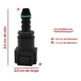 thumbnail image 4 of Conector Manguera Combustible 180° Universal 7.89 Mm, 4 of 4