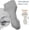 Gray, variant on Seamander Outboard Motor Cover, Engines Cover Waterproof FULL Motor Cover, Gray