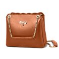 thumbnail image 1 of Bolso portátil con lazo, bolso de señora dulce, bolso de hombro tipo bandolera informal simple, 1 of 5
