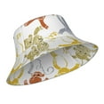 thumbnail image 2 of Gaeub Cartoon Monkey Printed Double Sided Reflective Bucket Hat Foldable Sun Hat for Camping Hiking Fishing, 2 of 9
