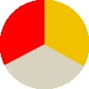 3Pk-Mustard Olive Red