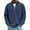 #166-Navy, variant on Yusimy Men's Casual Ribbed Stand-Up Collar Top - Quarter-Zip Long Sleeve, Comfortable Fit, Casual Warm Style for Daily & Outdoor Wear
