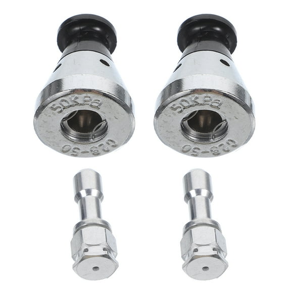 WORGEOUS 2 Sets Universal Pressure Cooker Relief Jiggers Valve With Exhaust Rod Pressure Cooker Exhaust Valve Regulator Weight Pressure Controls Accessories