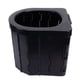 thumbnail image 5 of Inodoro plegable para coche, 300 Catties, capacidad de rodamiento, portátil, plegable, de altura cómoda, Porta orinal para acampar, viajar, ovalado, 5 of 8