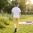 thumbnail image 5 of Boys Athletic Pants Straight Leg Open Bottom Outdoor Pants Elastic Waist Solid Color Casual Trousers for Kids Teen, 5 of 7
