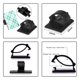 thumbnail image 4 of Clips adhesivos para cables, abrazaderas de soporte para cables, Compatible con coche, oficina y hogar, 100 piezas, 4 of 5