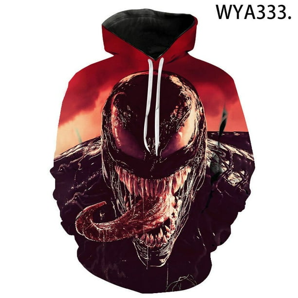 2020 neue Herbst Venom Hoodie männer frauen kinder Mode Lässig sudadera 3d Druck Pullover Straße Hip Hop harajuku Mantel xuanjing unisex