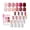 Pink Blossom, variant on Modelones 15ml 12 Pcs Gel Nail Polish Set in Same Color Same Bottle Nude Pink Milky Beige Skin Tone Neutral Brown Bloodless Gel Polishing Set Spring Soak Gel Polish Set Nail Art