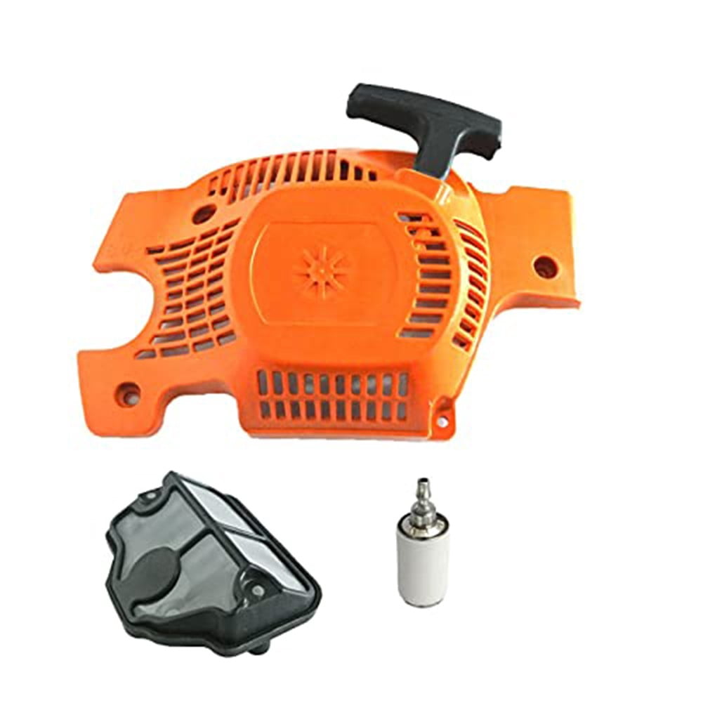 Outlier Backlash Pull Starter And Air Fuel Filter Kit for HS 36 41 136 137 141 142, Lawn Mower Parts & Accessories