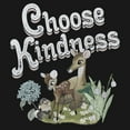 thumbnail image 2 of Girl's Bambi Choose Kindness  Graphic Tee Black X Large, 2 of 4