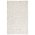 thumbnail image 3 of Safavieh Abstract Delia Distressed Wool Area Rug, Ivory/Light Gray, 5' x 8', 3 of 13