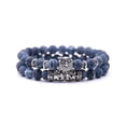 thumbnail image 2 of Pulsera de Piedra Natural con Dijes de Búho XWSHYW, Pulsera Versátil para Parejas, 2 of 2