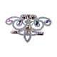 thumbnail image 4 of Cadena para pierna para danza del vientre, accesorios de baile, cadena para pantorrilla brillante, joyería para el cuerpo para celebración, bodas,, 4 of 8