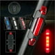 thumbnail image 3 of Luces traseras recargables Greeniant para bicicleta impermeable luz trasera intermitente equipo de iluminación profesional resistente Ciclismo Blanco OD0114-03, 3 of 6