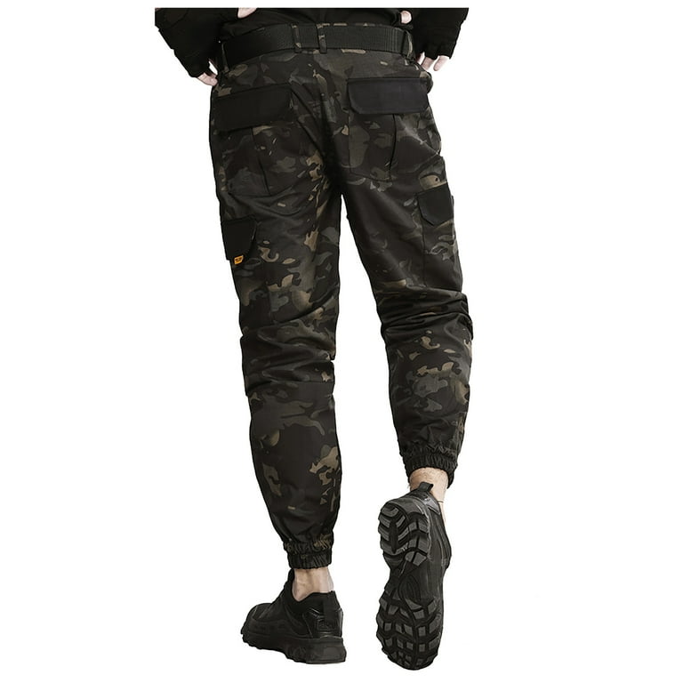 Juebong Men's and Big Men's Pants Outdoor Work Wear for Men