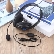 New Generation Wired Gaming Headset Earphones with Mic Microphone Stereo Bass Dinner for Sony PS4 PlayStation 4 Gamers