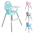 thumbnail image 1 of KIDDOS, Silla Periquera Para Bebe Alta Plegable Portatil 3 En 1, 1 of 4